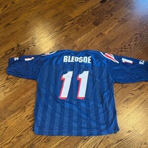 STARTER Blue Mesh Athletic Jersey Patch